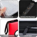 JoyHood Card Binder for TCG Cards, Trading Card Holder with Sleeves, Game Collection Card Album Fits PTCG, Sports Card, Holds 400 cards, Gifts for Boys/Girls (Silver Ball) - Image 5
